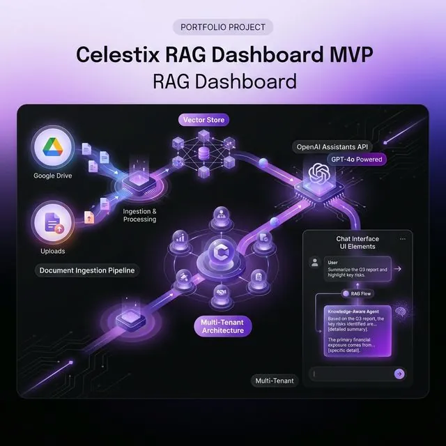 Multi-Tenant RAG Dashboard for Rapid Client Onboarding with Custom Knowledge Bases